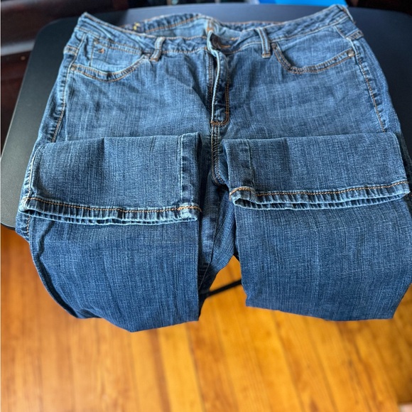 Aura Jeans Size 16 G.U.C. Back Pocket Embellishments 32” - Picture 7 of 9